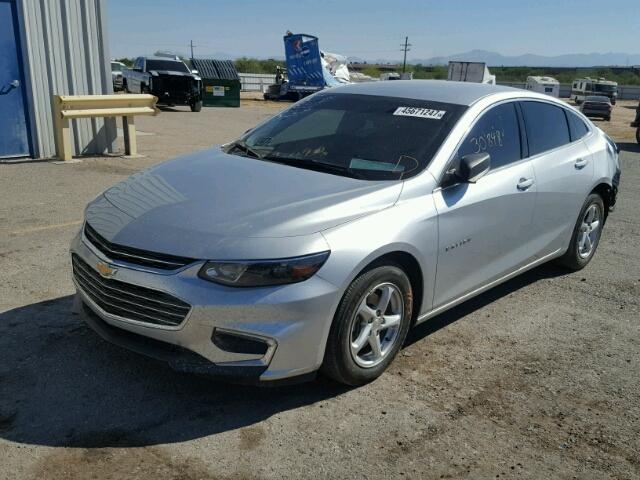 1G1ZB5ST3GF239404 - 2016 CHEVROLET MALIBU LS SILVER photo 2