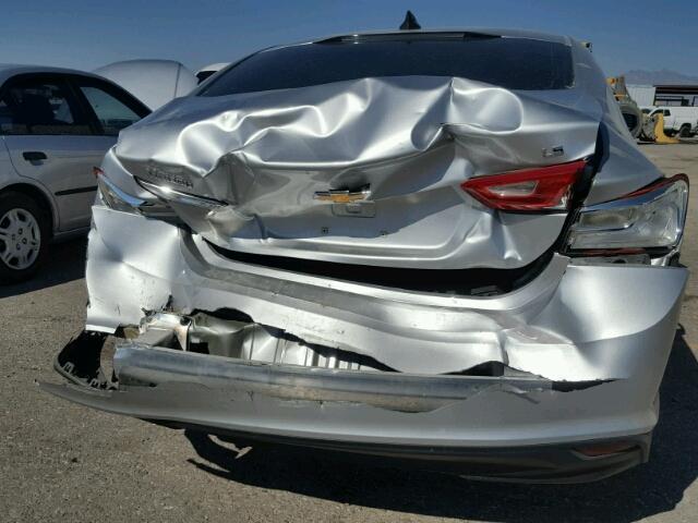 1G1ZB5ST3GF239404 - 2016 CHEVROLET MALIBU LS SILVER photo 9