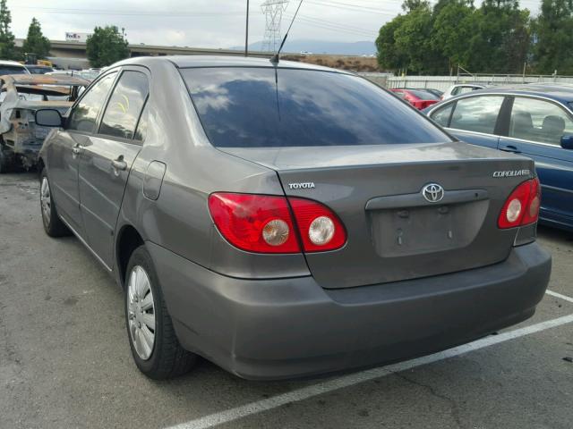 1NXBR32E27Z886880 - 2007 TOYOTA COROLLA GRAY photo 3