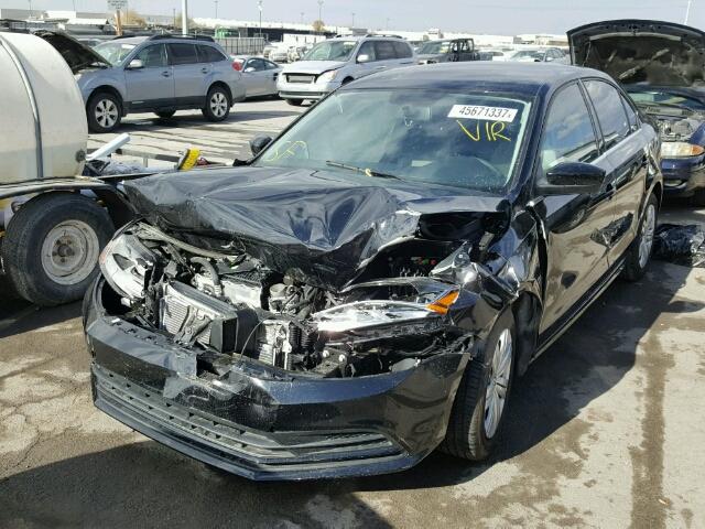 3VW2B7AJ1HM386257 - 2017 VOLKSWAGEN JETTA S 黑色 照片 2