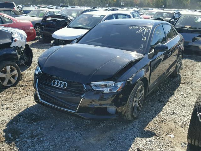 WAUB8GFF3H1026018 - 2017 AUDI A3 PREMIUM BLACK photo 2