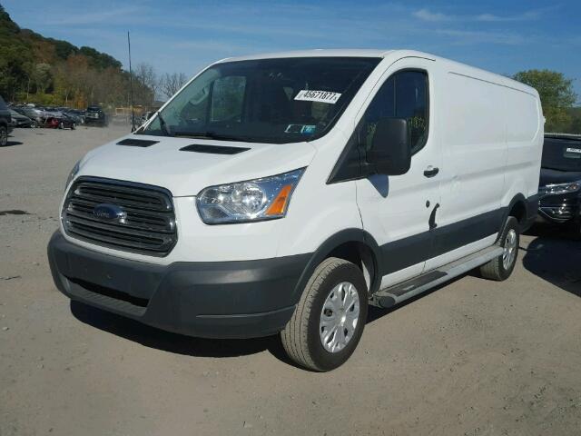 1FTNR1ZM3FKA60701 - 2015 FORD TRANSIT T- WHITE photo 2