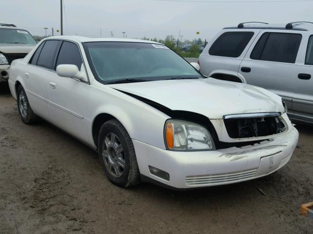 1G6KD54Y24U157606 - 2004 CADILLAC DEVILLE WHITE photo 1