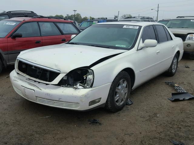 1G6KD54Y24U157606 - 2004 CADILLAC DEVILLE WHITE photo 2