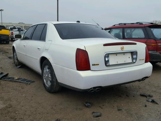 1G6KD54Y24U157606 - 2004 CADILLAC DEVILLE WHITE photo 3