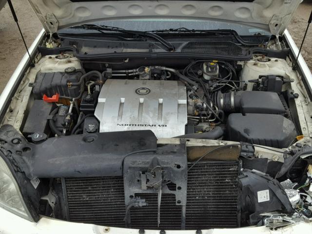 1G6KD54Y24U157606 - 2004 CADILLAC DEVILLE WHITE photo 7