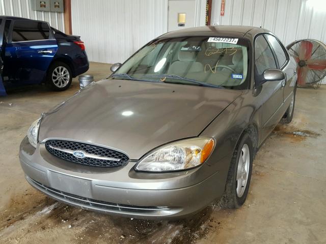 1FAFP55U13A266243 - 2003 FORD TAURUS SES TAN photo 2