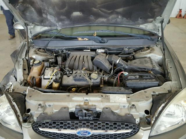 1FAFP55U13A266243 - 2003 FORD TAURUS SES TAN photo 7