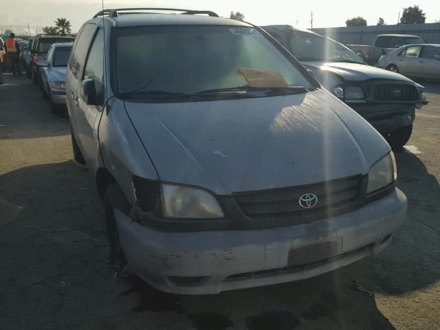 4T3ZF13C63U541460 - 2003 TOYOTA SIENNA LE SILVER photo 1