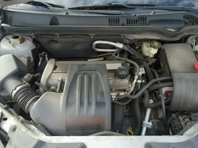 1G1AK15F167683658 - 2006 CHEVROLET COBALT LS SILVER photo 7