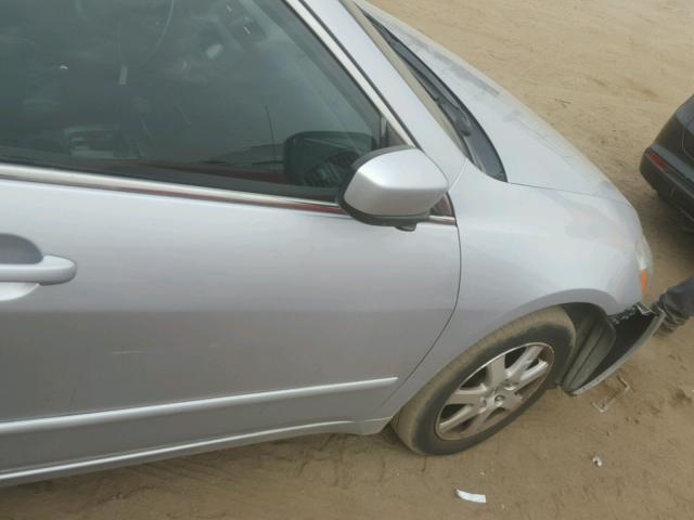 1HGCM56865A001488 - 2005 HONDA ACCORD EX SILVER photo 9