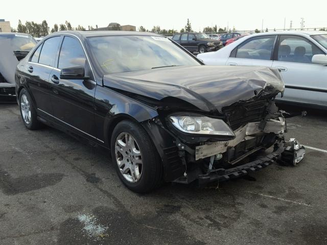 WDDGF4HB8ER317981 - 2014 MERCEDES-BENZ C 250 BLACK photo 1