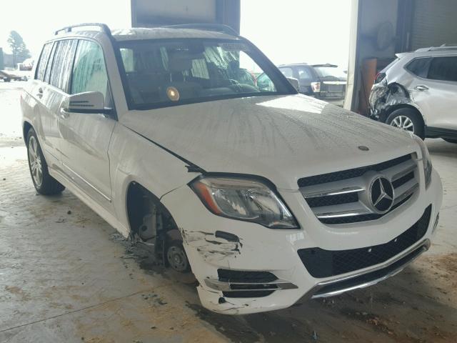 WDCGG5HB8EG324075 - 2014 MERCEDES-BENZ GLK 350 WHITE photo 1