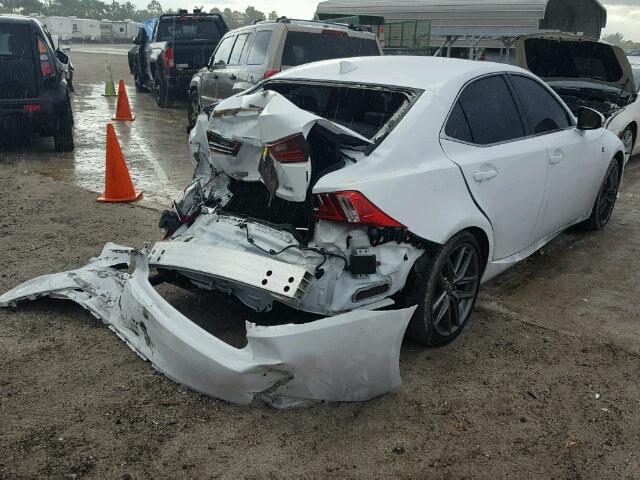 JTHBA1D23G5033531 - 2016 LEXUS IS 200T WHITE photo 4