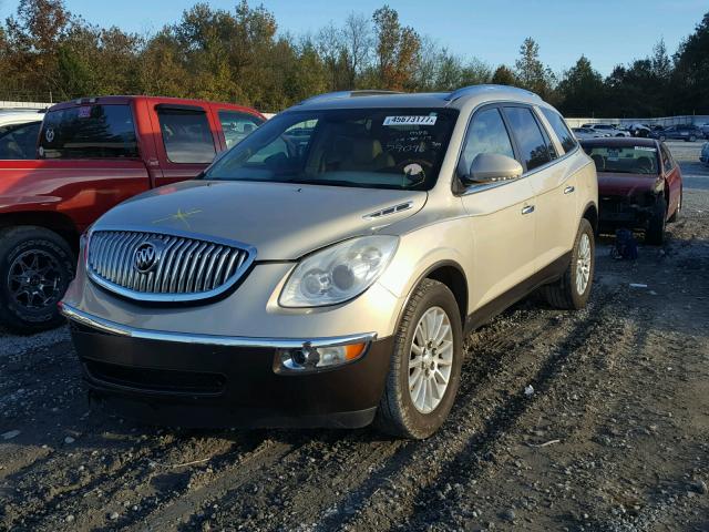 5GAER23758J227174 - 2008 BUICK ENCLAVE CX TAN photo 2