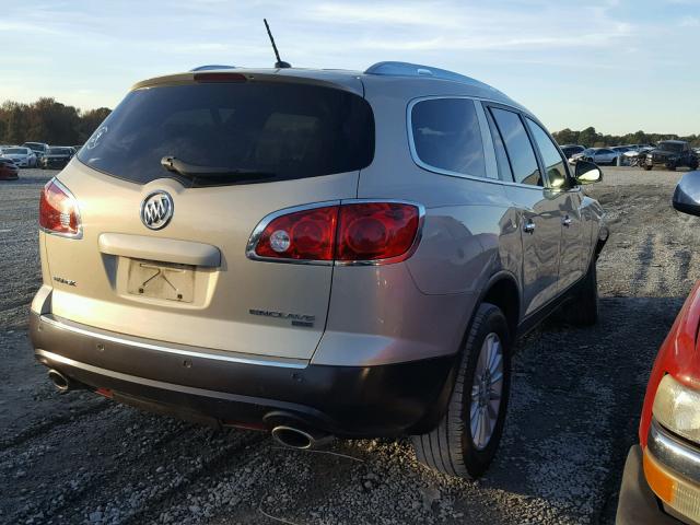 5GAER23758J227174 - 2008 BUICK ENCLAVE CX TAN photo 4