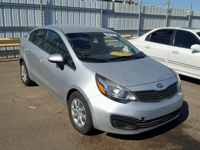 KNADM4A38D6138133 - 2013 KIA RIO LX WHITE photo 1