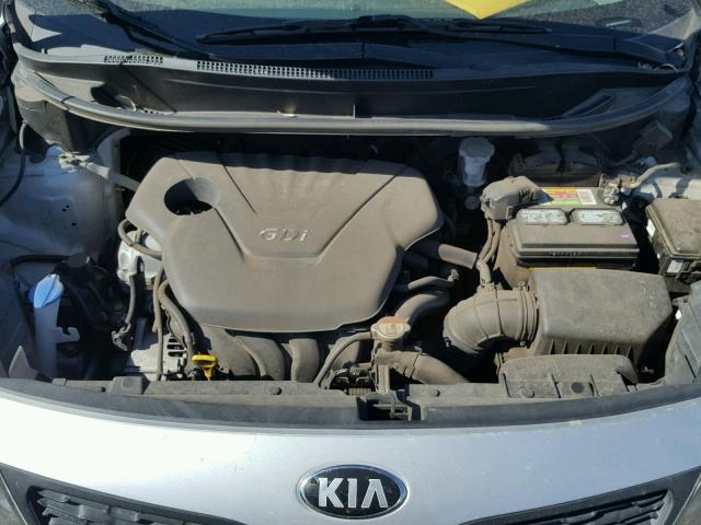 KNADM4A38D6138133 - 2013 KIA RIO LX WHITE photo 7