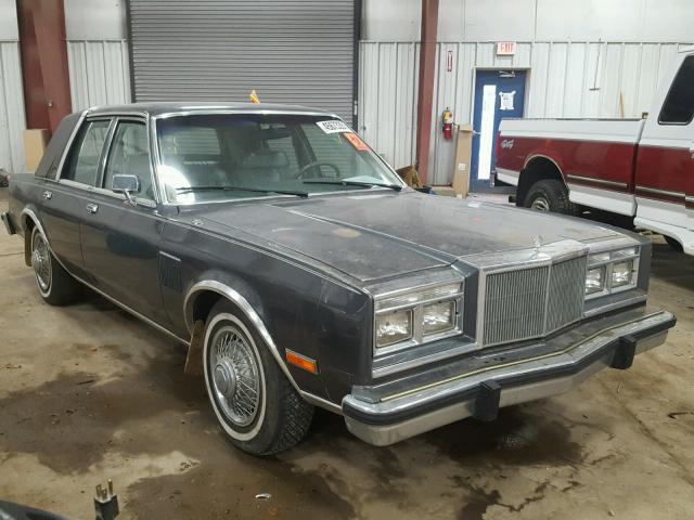 1C3BF66P6EX572952 - 1984 CHRYSLER FIFTH AVEN GRAY photo 1