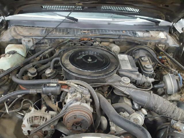 1C3BF66P6EX572952 - 1984 CHRYSLER FIFTH AVEN GRAY photo 7