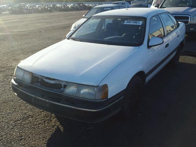 1FABP50D0KG253002 - 1989 FORD TAURUS WHITE photo 2