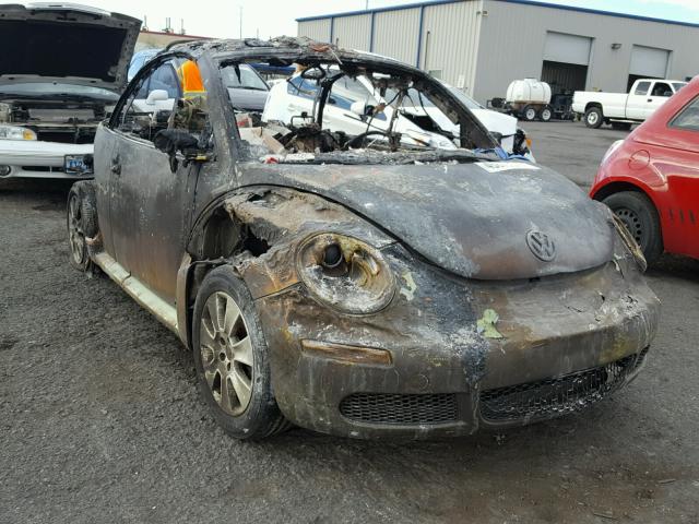 3VWPF31YX8M411527 - 2008 VOLKSWAGEN NEW BEETLE BURN photo 1