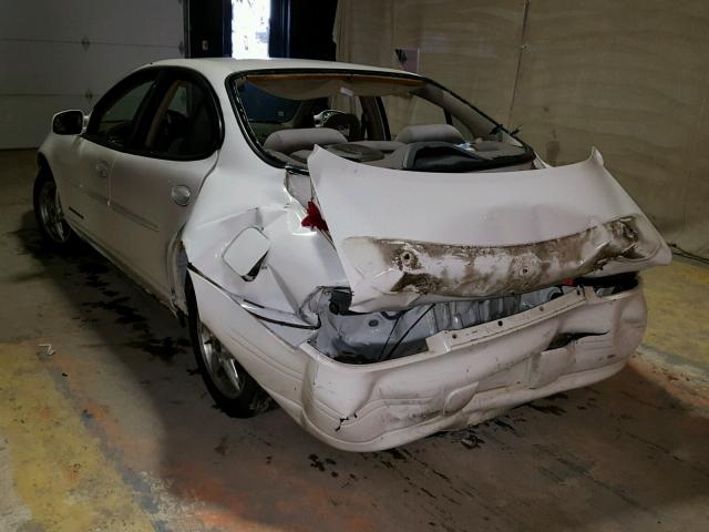 1G2WK52J72F278535 - 2002 PONTIAC GRAND PRIX 白色 照片 3