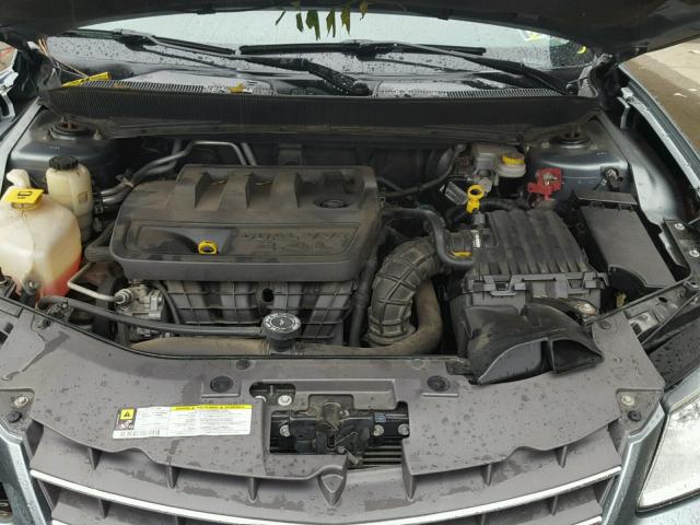 1C3CC5FB6AN230063 - 2010 CHRYSLER SEBRING LI GRAY photo 7