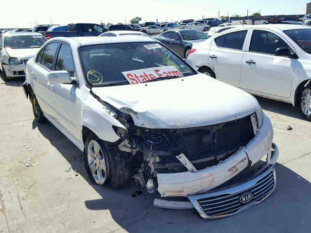 KNAGE228895340038 - 2009 KIA OPTIMA WHITE photo 1