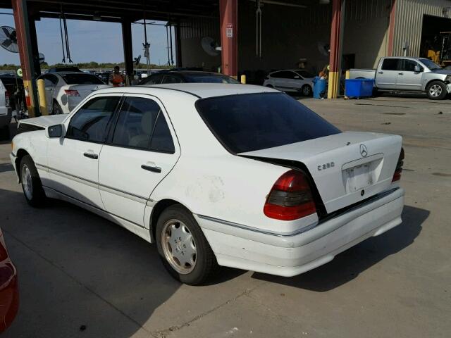 WDBHA29G9XA713302 - 1999 MERCEDES-BENZ C 280 WHITE photo 3