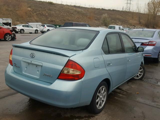 JT2BK18U130084911 - 2003 TOYOTA PRIUS GREEN photo 4