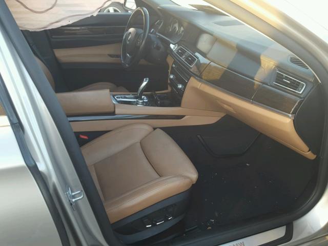 WBAKC8C57CC437144 - 2012 BMW 750I BEIGE photo 5