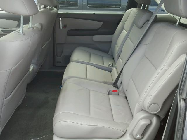 5FNRL5H6XGB114104 - 2016 HONDA ODYSSEY EX GRAY photo 6