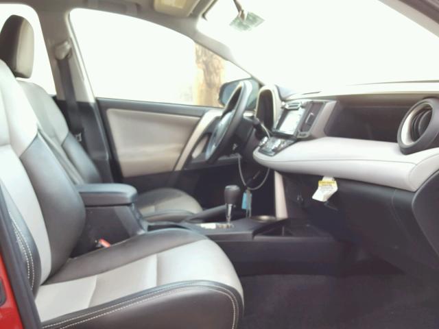 2T3WFREV0EW109739 - 2014 TOYOTA RAV4 红色 照片 5