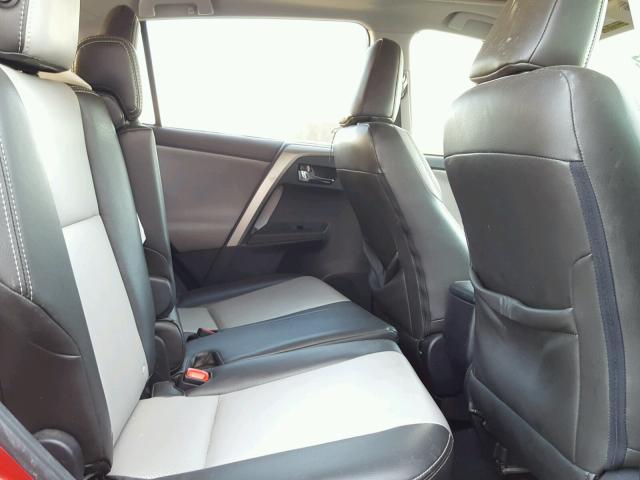 2T3WFREV0EW109739 - 2014 TOYOTA RAV4 红色 照片 6