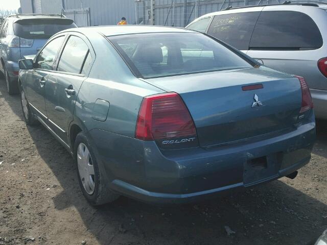 4A3AB36F84E602212 - 2004 MITSUBISHI GALANT ES GREEN photo 3