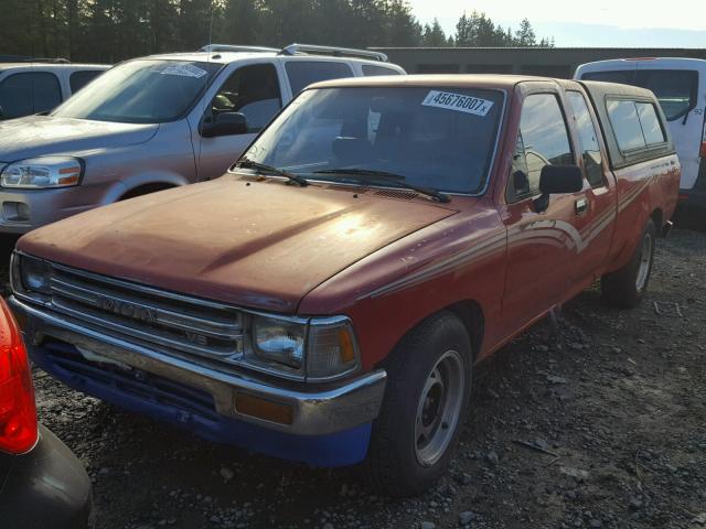 JT4VN93D8K0005024 - 1989 TOYOTA PICKUP 1/2 RED photo 2