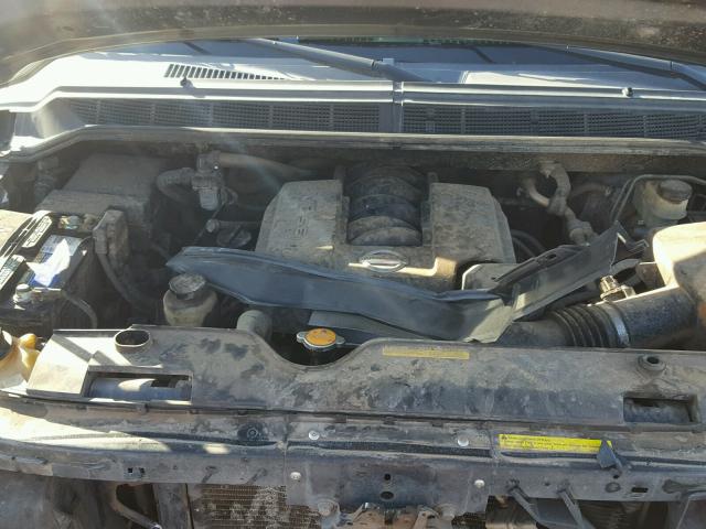 1N6AA07B34N570685 - 2004 NISSAN TITAN XE CHARCOAL photo 7