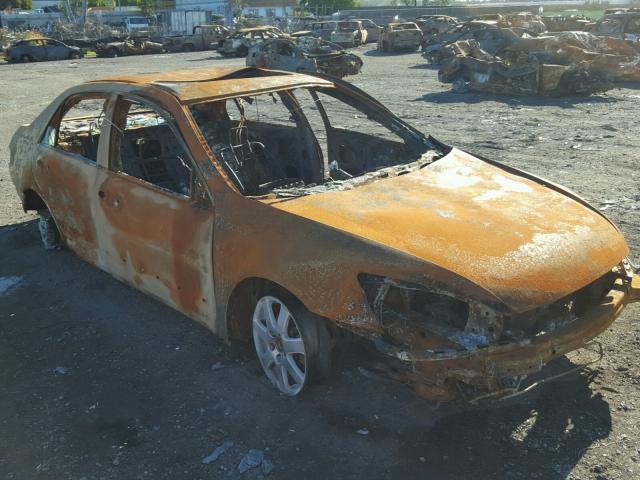 1HGCM66505A005337 - 2005 HONDA ACCORD EX BURN photo 1