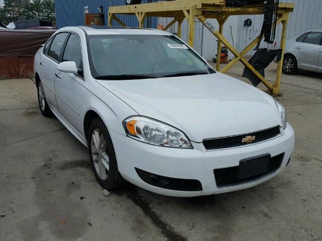 2G1WC5E34C1126025 - 2012 CHEVROLET IMPALA WHITE photo 1