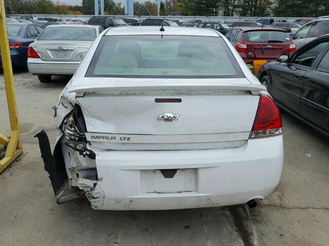 2G1WC5E34C1126025 - 2012 CHEVROLET IMPALA WHITE photo 9