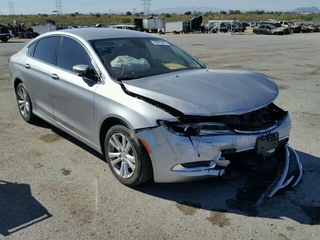 1C3CCCAB7FN697690 - 2015 CHRYSLER 200 LIMITE SILVER photo 1