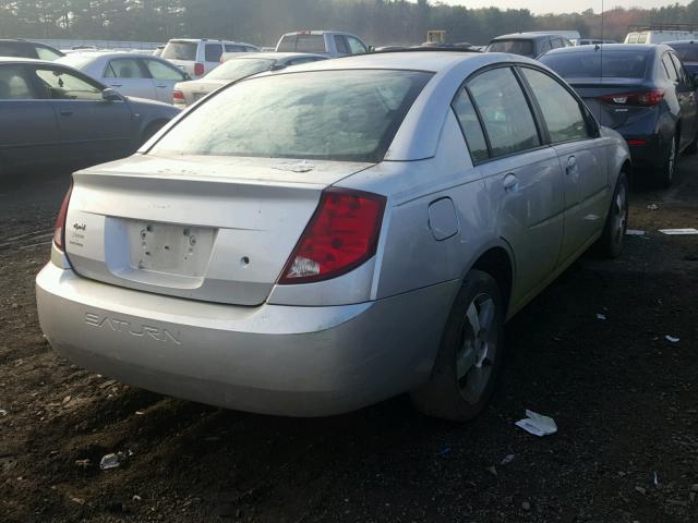 1G8AK55F86Z165687 - 2006 SATURN ION LEVEL SILVER photo 4