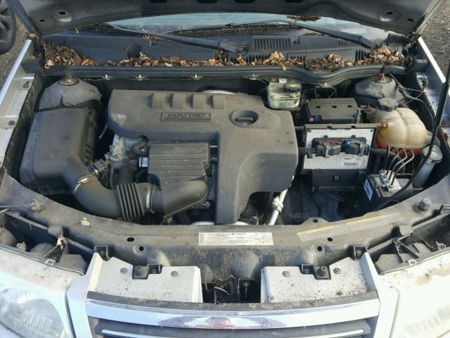 1G8AK55F86Z165687 - 2006 SATURN ION LEVEL SILVER photo 7