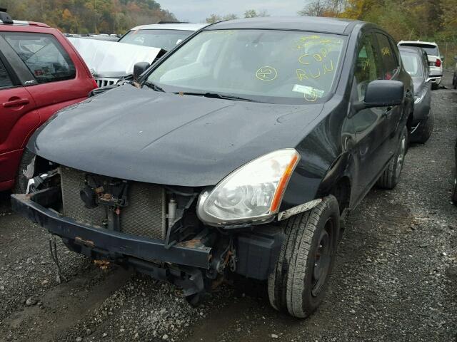 JN8AS58V59W447143 - 2009 NISSAN ROGUE S BLACK photo 2