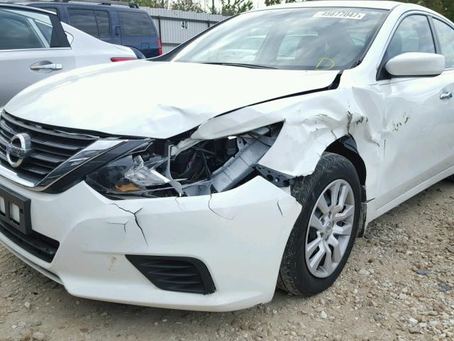 1N4AL3AP1GC190091 - 2016 NISSAN ALTIMA 2.5 WHITE photo 9