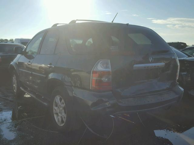 2HNYD18884H529425 - 2004 ACURA MDX GRAY photo 3