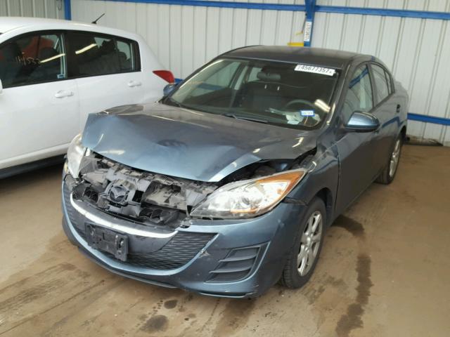 JM1BL1SF3A1237388 - 2010 MAZDA 3 I BLUE photo 2