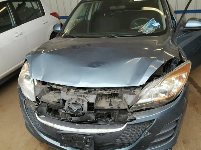 JM1BL1SF3A1237388 - 2010 MAZDA 3 I BLUE photo 7