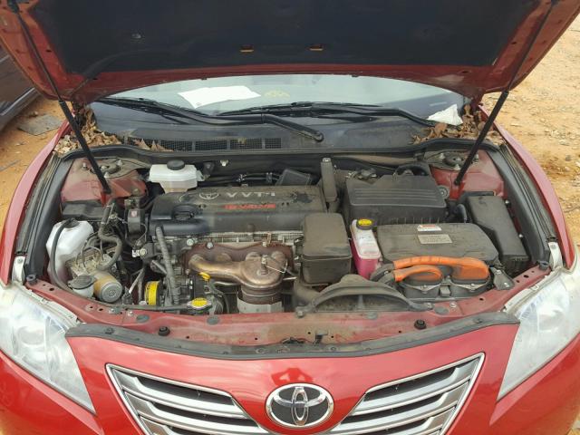 JTNBB46K573027606 - 2007 TOYOTA CAMRY NEW RED photo 7